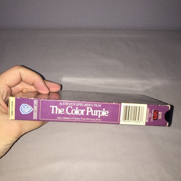 Vhs Used The Color Purple *Screener* Preview Tape For Display Purposes Only Wb - Picture 7 of 14